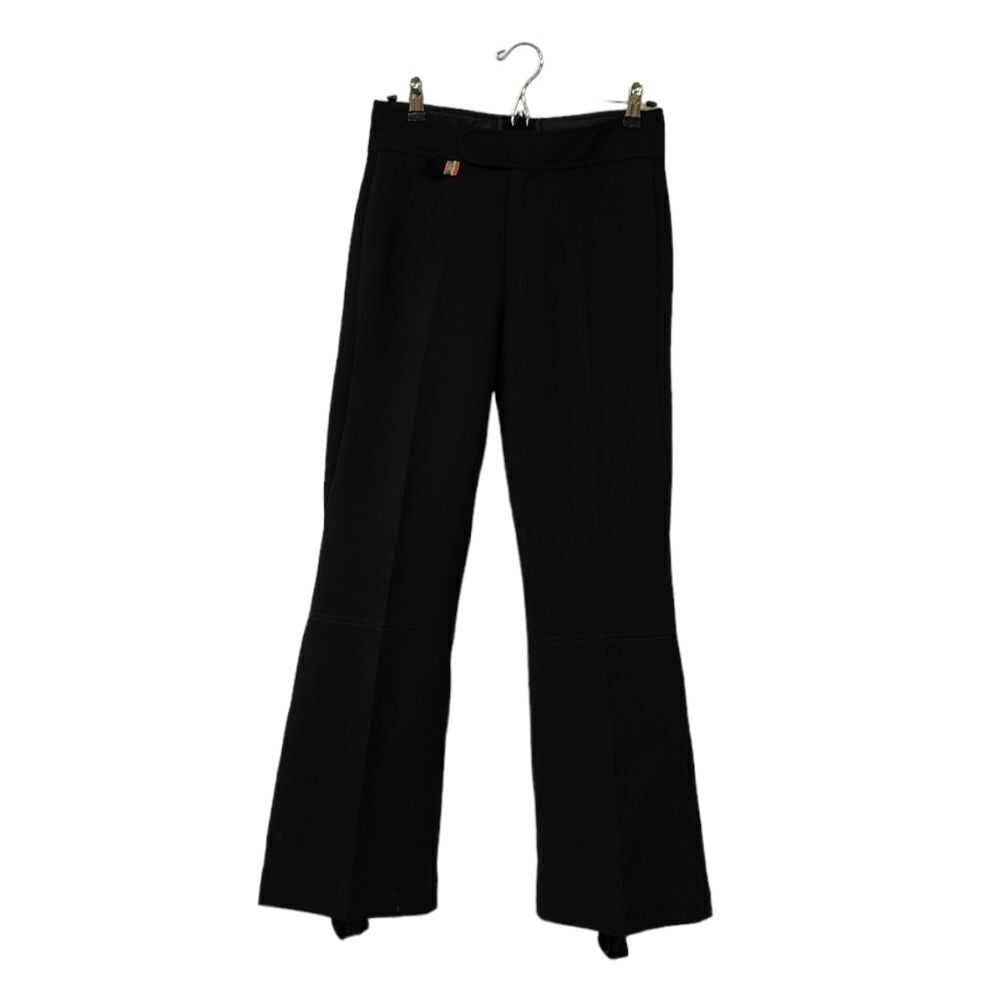 Vintage Women’s Roffe Stretch Ski Pants Black Flared Wool Blend